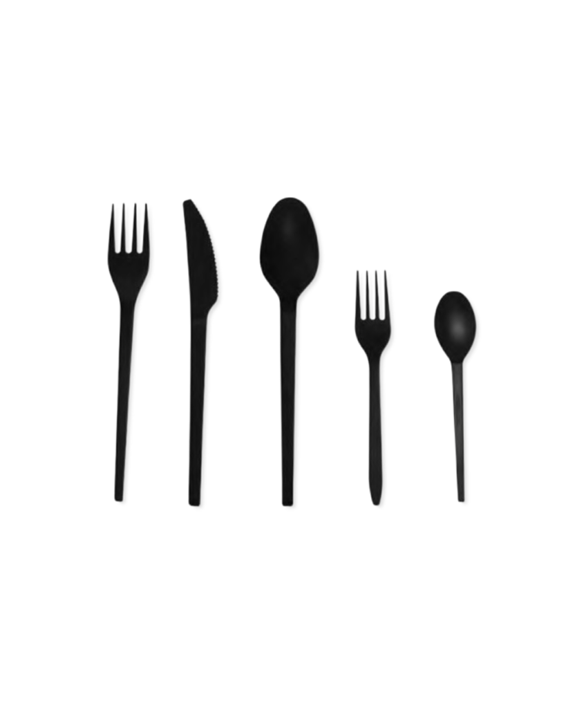 Posate Nere ECO-BIO